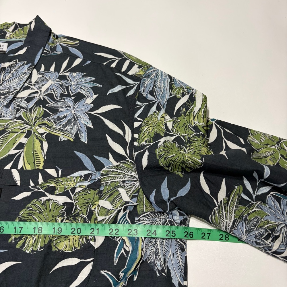 Columbia Camp Shirt Tropical Fish Plunge Pool  Men’s XLT Outdoor Dad - Picture 5 of 8